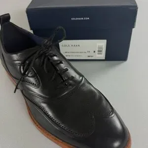Cole Haan | Shoes | Mens Cole Haan Black Leather Derbys 